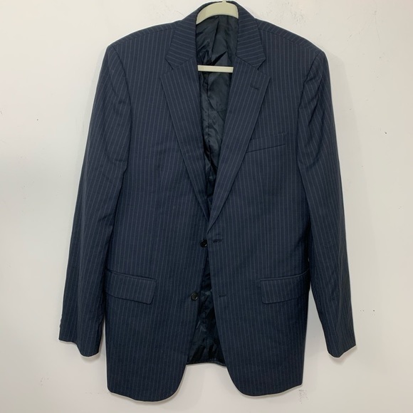 John varvatos star USA pin striped blazer 42 L